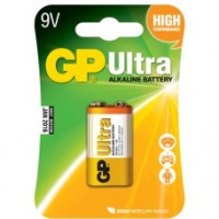GP Ultra αλκαλική μπαταρία 9V